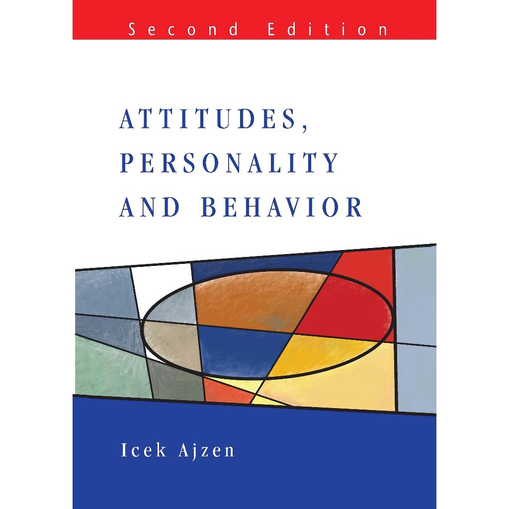 Attitudes, Personality and Behaviour 2nd edition by Icek Ajzen