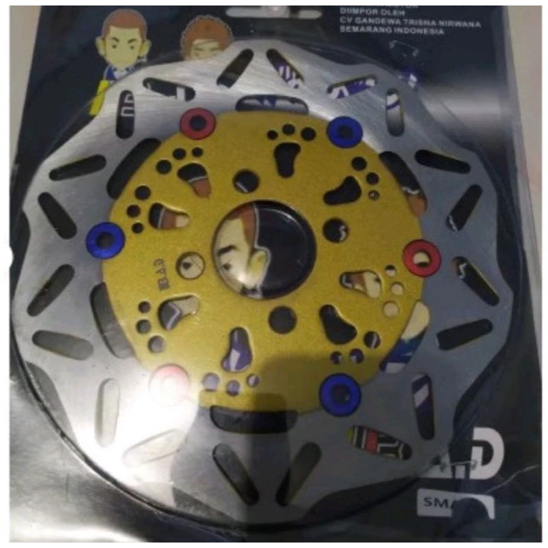 Disc Piringan Cakram Depan Suzuki Smash Shogun Standar Variasi Monel