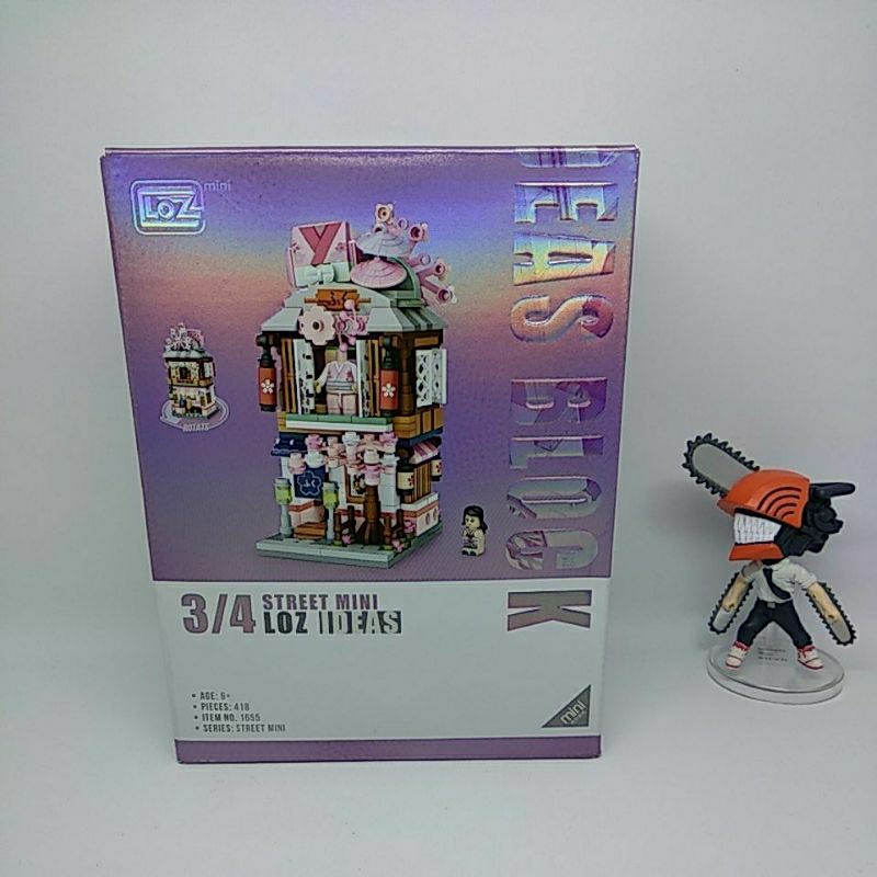LOZ Street Mini Ideas Block 1655 Bricks Mainan Anak