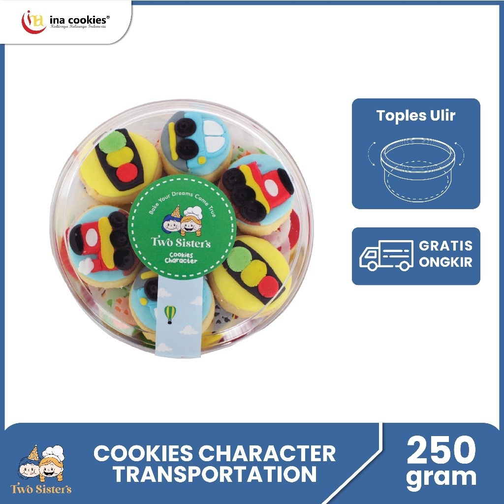 Ina Cookies Karakter Character TRANSPORTATION