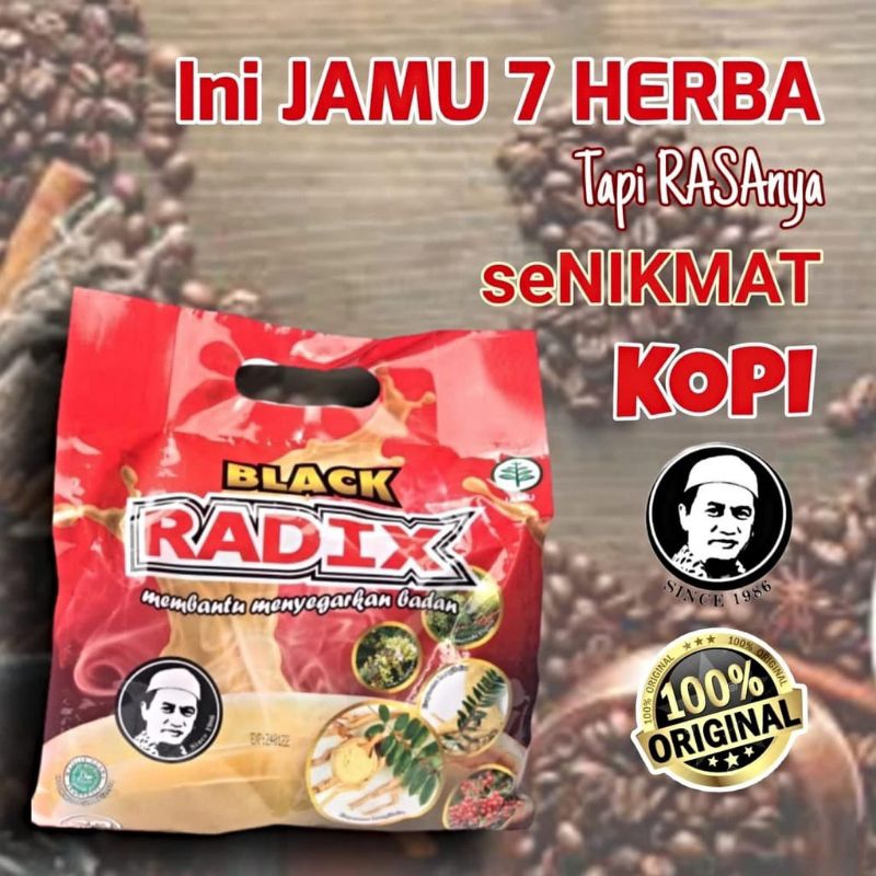 

kopi black radik | kopi radix pak haji