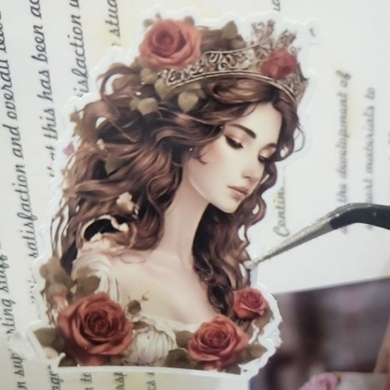 

Goddes of rose 2 stiker bujo journaling scrapbook