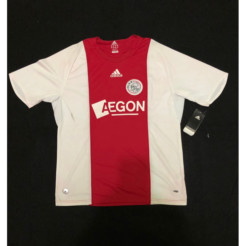 Jersey Bola Retro Ajax Amsterdam Home 2008/2009 GO-BNWT