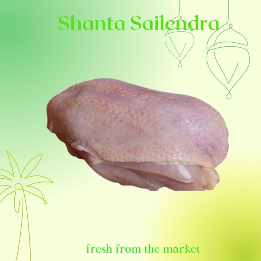 

DADA AYAM DENGAN TULANG AYAM BROILER 600 GRAM