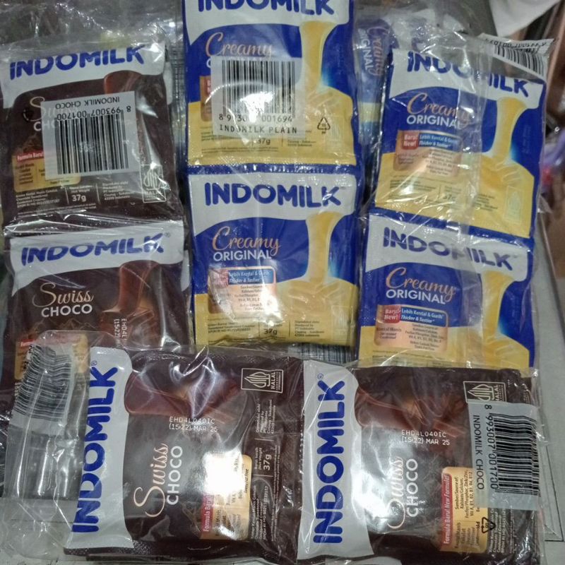 

Indomilk sachet renceng