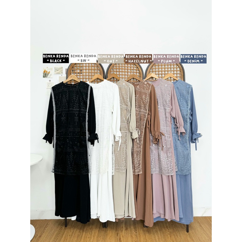 LOCANA LABEL / BENKA DRESS RENDA BORDIR ORIGINAL LOCANA LABEL / FREE GIFT