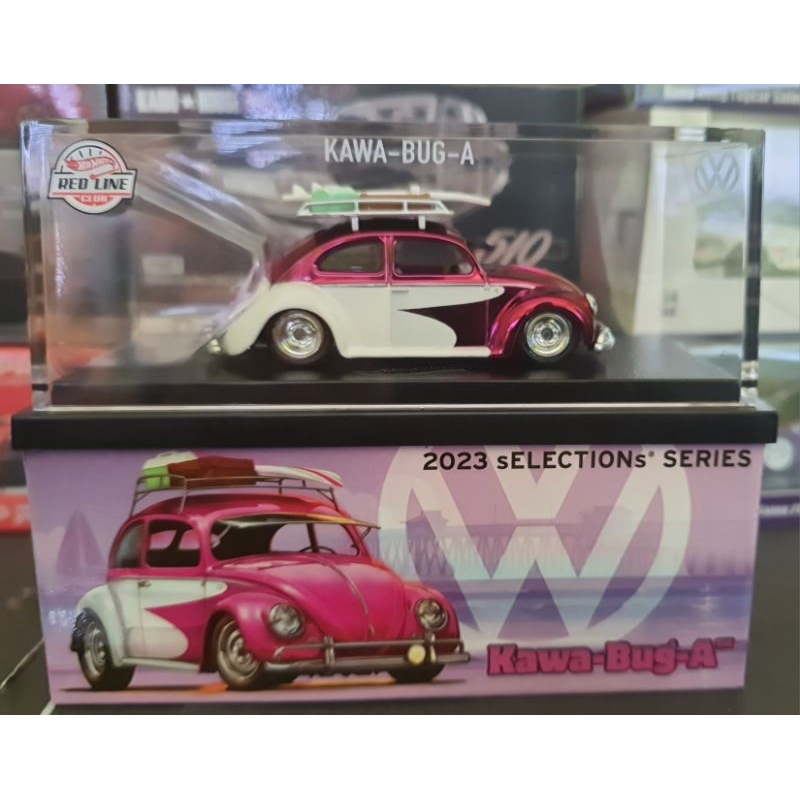 Hot Wheels RLC Volkswagen Kawa Bug Pink (unsealed)