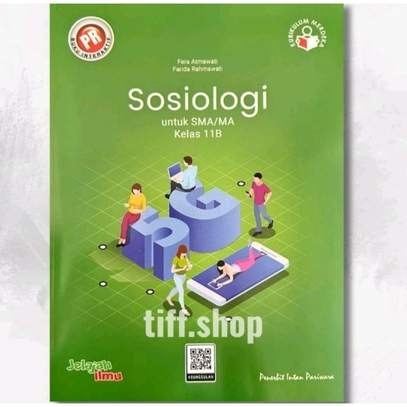 Buku PR Sosiologi kelas 11 semester 2, 11b (Kurikulum Merdeka). Intan Pariwara.