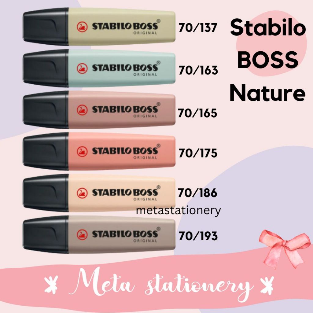 

Penanda / Highlighter Stabilo Original Boss Nature