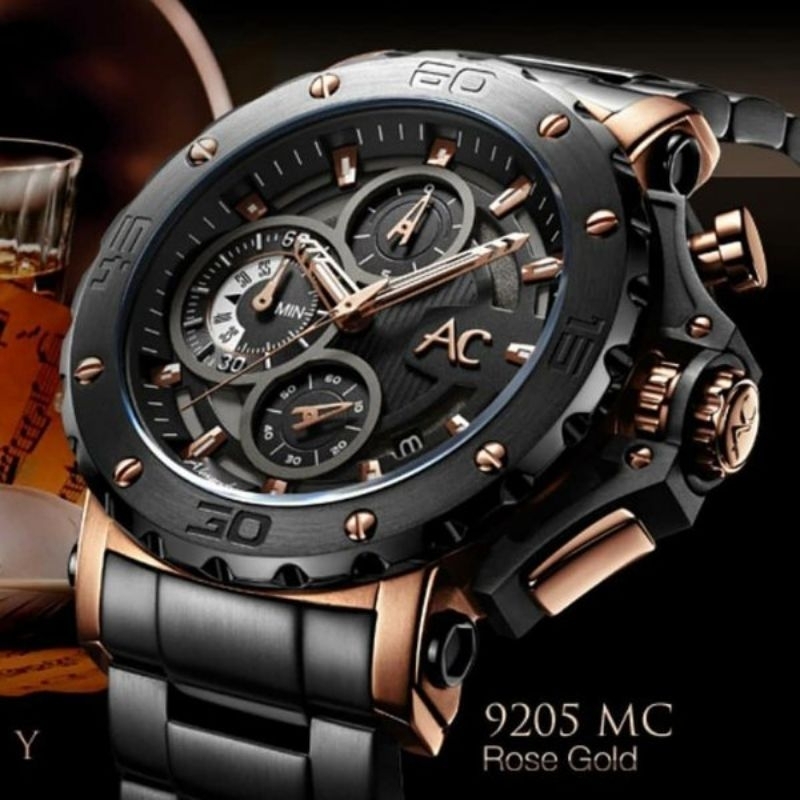 jam tangan Alexandre Christie AC pria ORIGINAL
