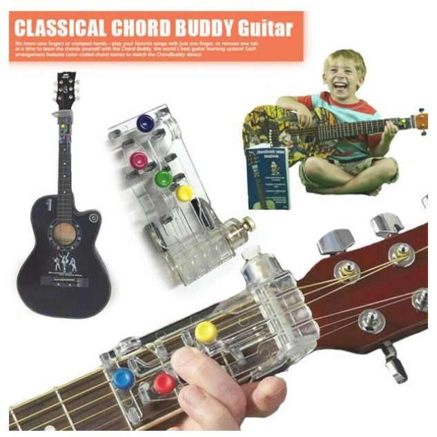 Alat Belajar Classical Chord Guitar Learning System Teaching Aid Buddy