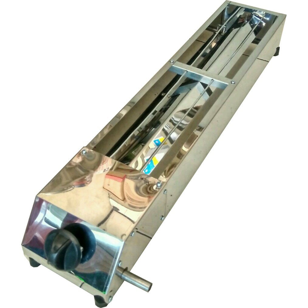 Bakaran Sate Gas / Panggangan Sate Gas /  Griller 40cm Stainless