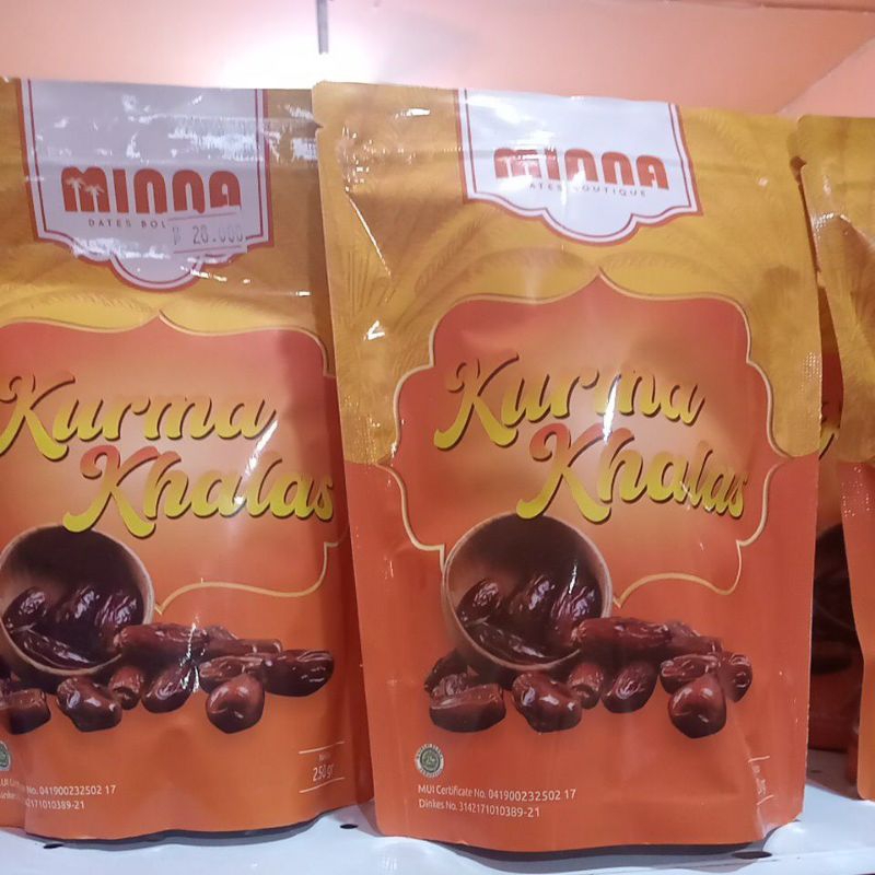 

Kurma Khalas Minna 250 gram #Kurma Kering #Kurma manis legit