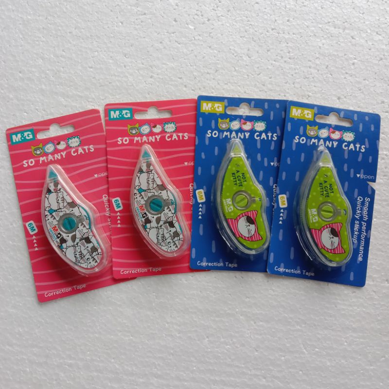 

KF | CORRECTION TAPE MINI 6M×5mm SO many Cats ACT11874 - SATUAN