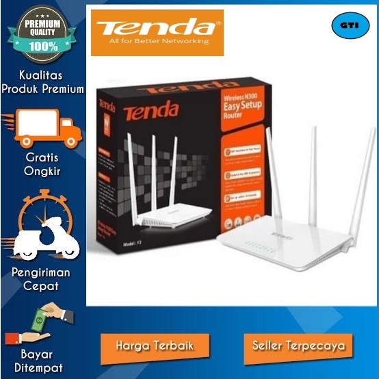 Tenda modem adapter repeater wireless router tenda N300 model F3