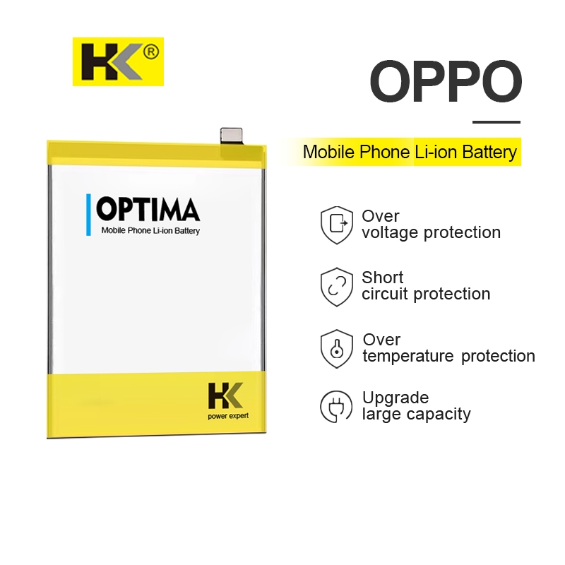HK Optima Baterai Oppo A15 A15s BLP817 5922 mAh 3.85V Double IC