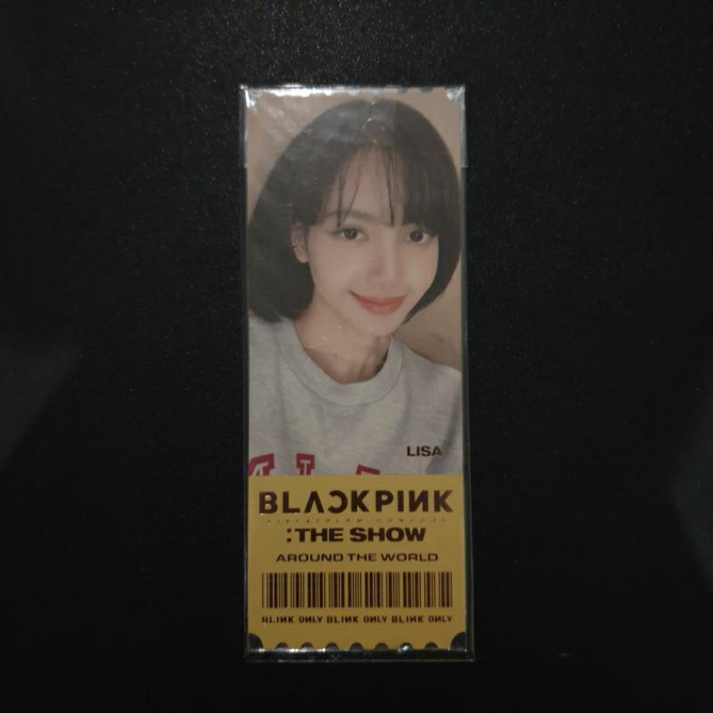 TICKET BENEFIT/POB THE SHOW LISA BLACKPINK