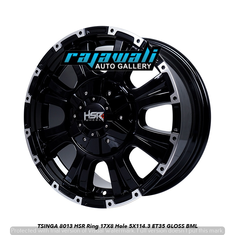 VELG SEMI OFFROAD RING 17 TSINGA HSR UNTUK MOBIL RUSH TERIOS INNOVA BRV ERTIGA ESCAPE BIANTE