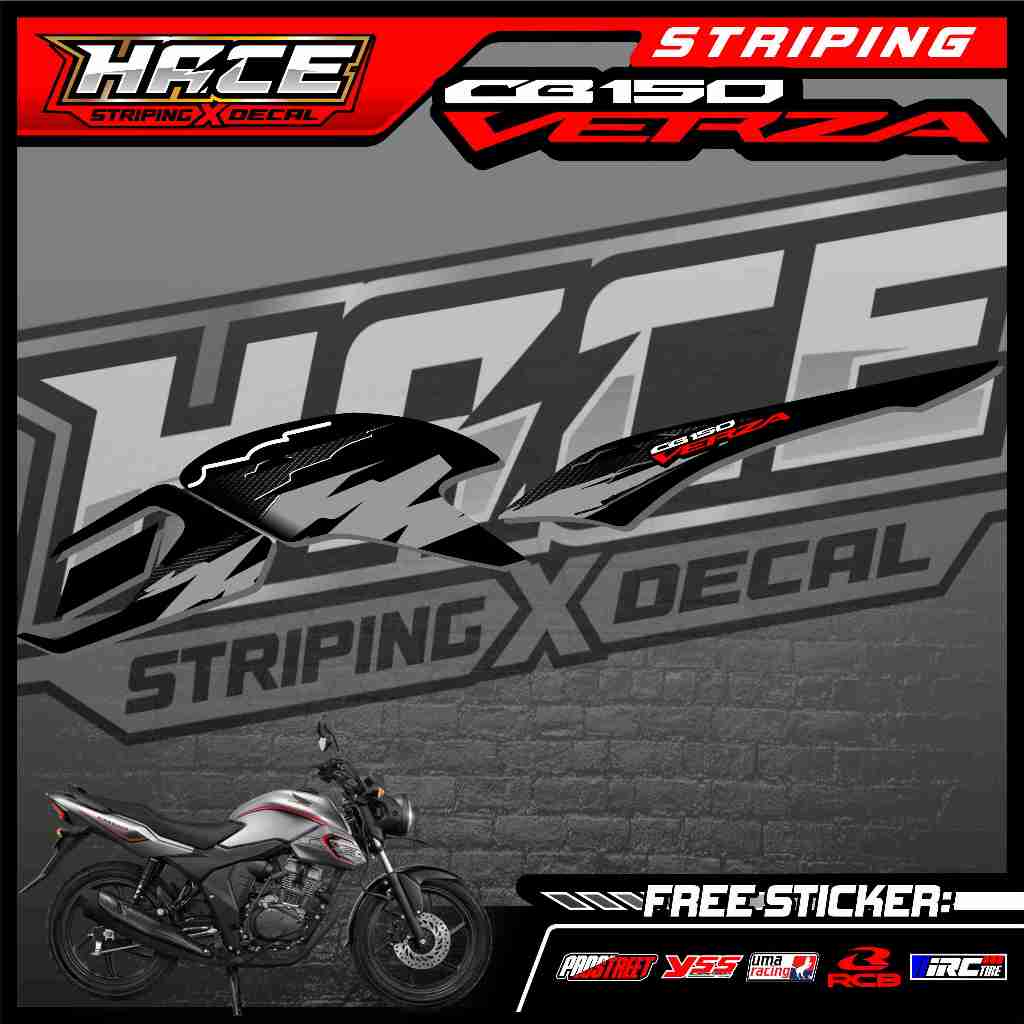 369 STRIPING STICKER CB 150 VERZA - STRIPING STICKER CB 150 VERZA PREMIUM GRAFIK