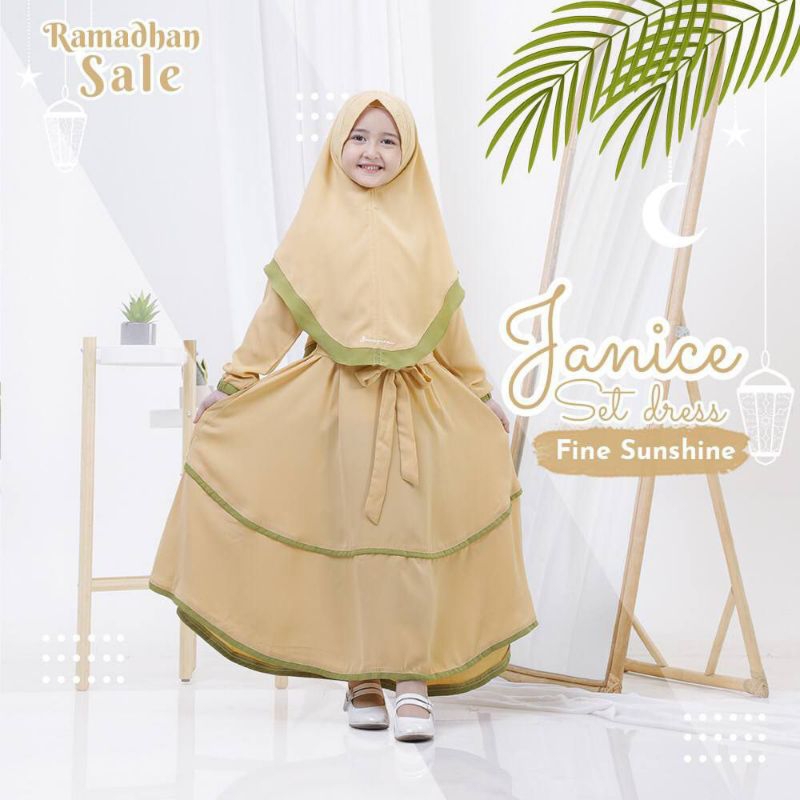 Gamis anak set - EmmaQueen - Janice set Dress