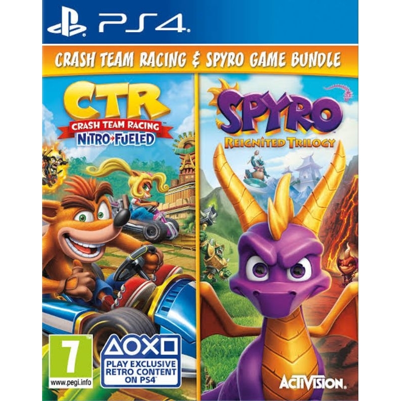 CTR & SPYRO REMASTERED PS4