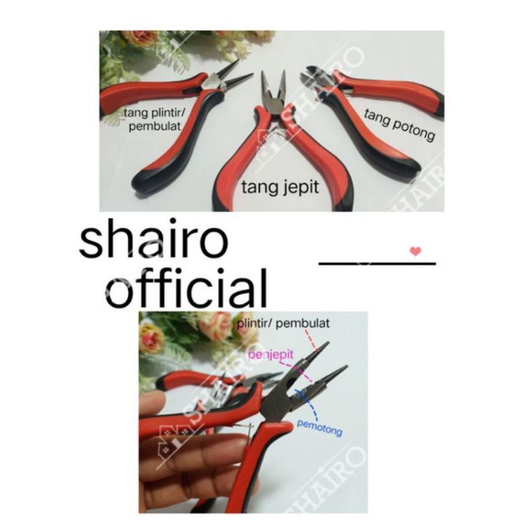 rP Tang 3in1  Tang Aksesoris  Tang Craft untuk kerajinan tangan DIY  Tang plintir pembulat  Tang Jep