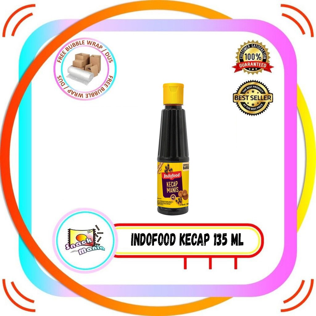 

Indofood Kecap Manis ~ 135 ml Botol Sweet Soy Sauce