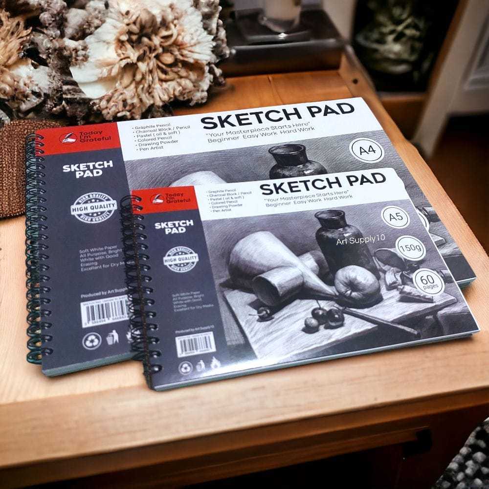 

Kertas Gambar A4 / A5 Grateful Sketchpad 150gsm