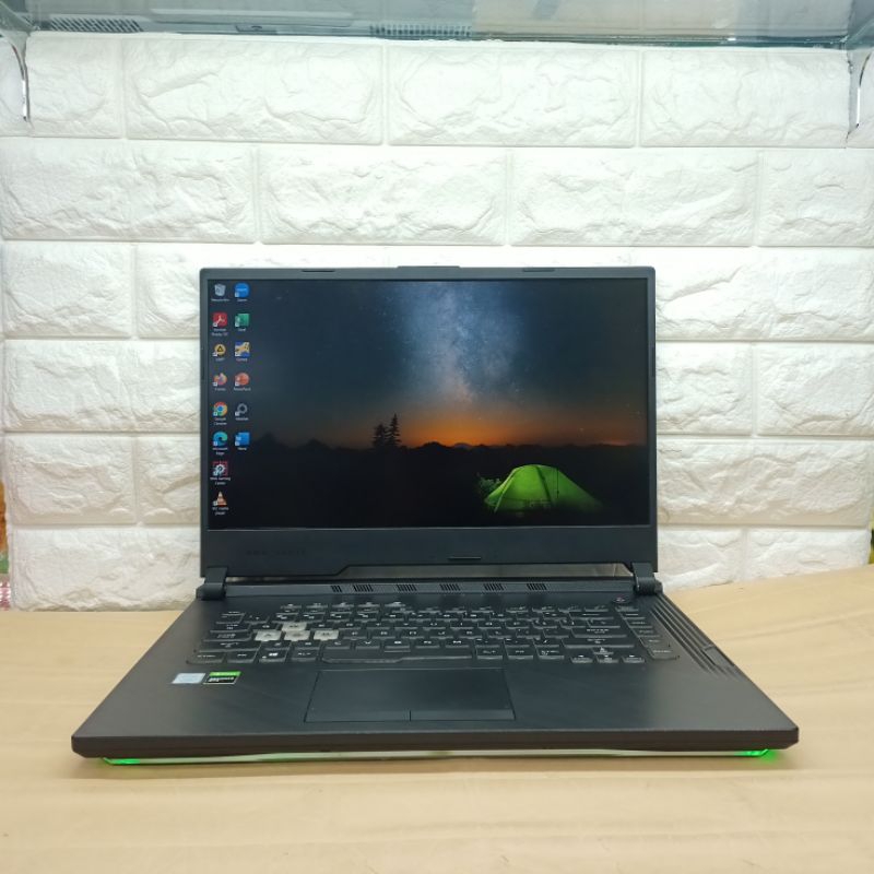 LEPTOP ASUS ROG STRIX G531GD INTEL CORE i7-9750H VGA NVDIA GTX 1050 4GB RAM 8GB SSD 512GB CODING REN