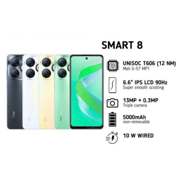 Infinix smart 8 Ram 4/128