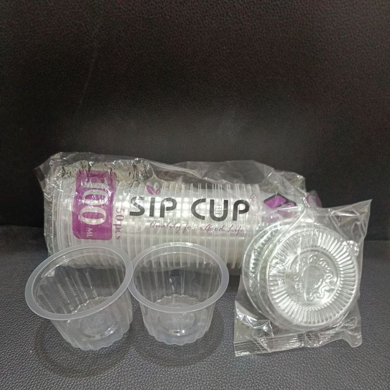 cup agar agar belimbing+ tutup