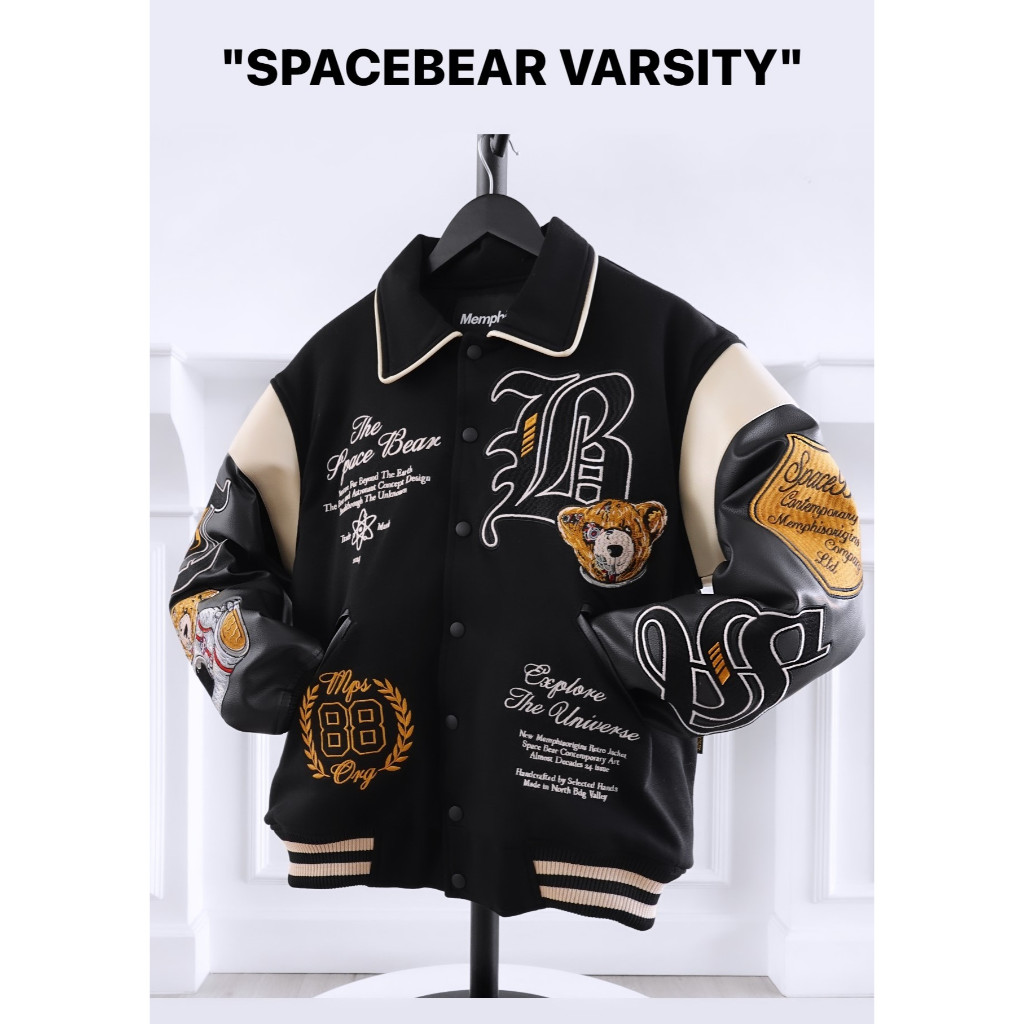 MEMPHIS ORIGINS VARSITY SPACE BEAR / MEMPHIS VARSITY BRITAIN / MEMPHIS ORIGINS VARSITY ORIGINAL