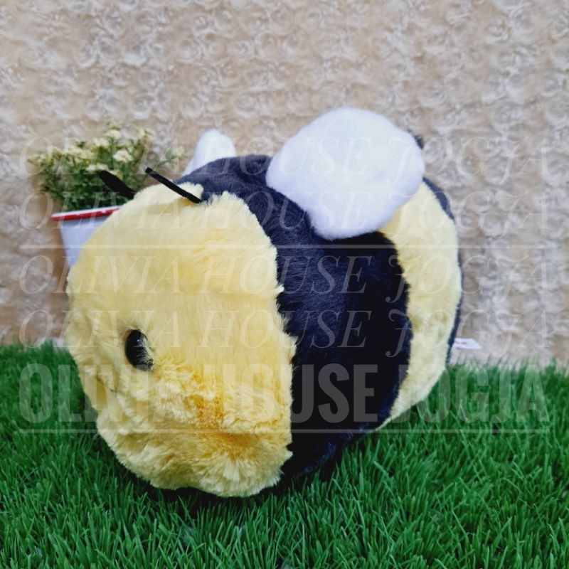 Boneka Lying Lebah Bee AUR Boneka Gembul Lebah Bee Kuning Hitam Boneka Tiduran Bee