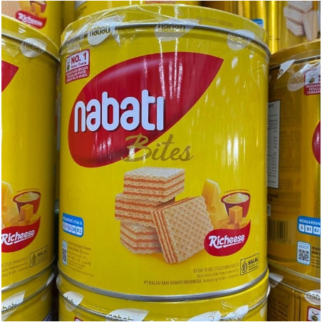 

Nabati Wafer Bites Kaleng 287gr Hampers Kue Lebaran