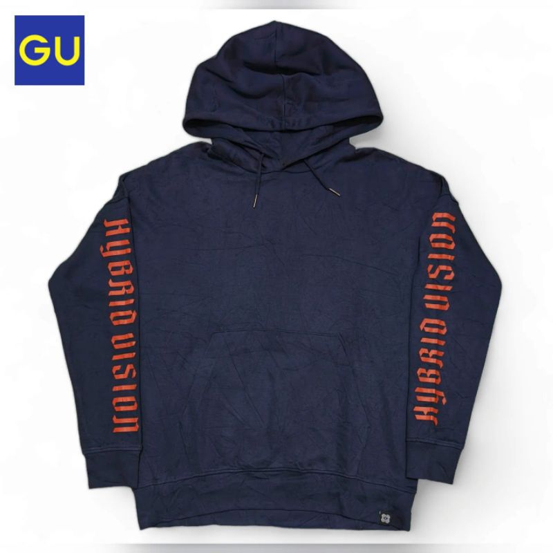 Hoodie GU Uniqlo x Aerosyn Lex Mestrovic Hybrid Vision - Navy