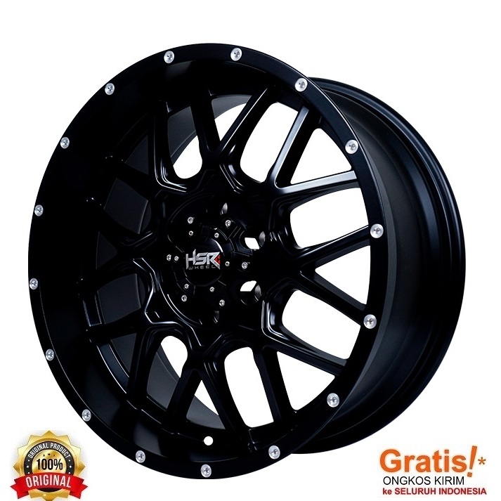 VELG RACING HSR WHEEL KASUGA 1017 HSR R20X9 H6X139,7 ET20 SMB