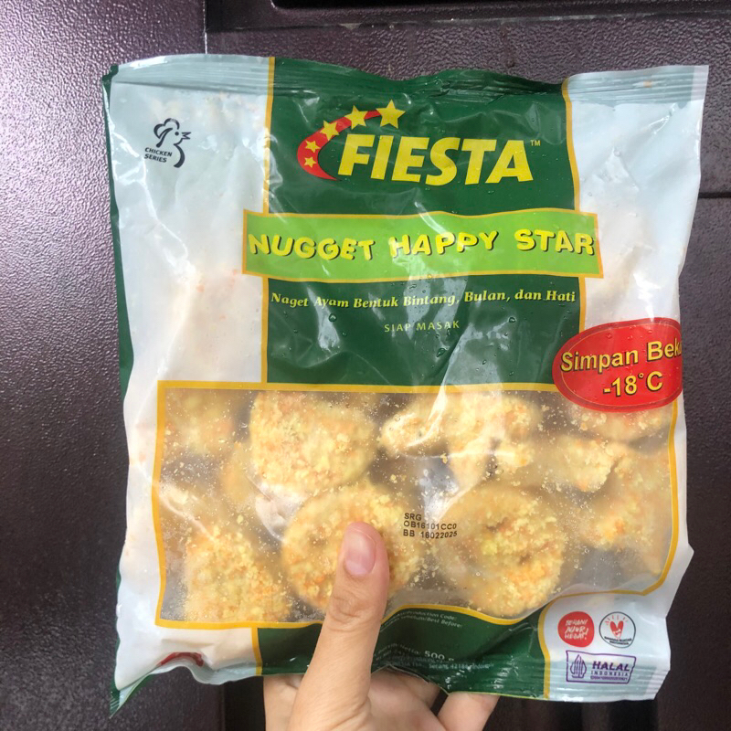 

Fiesta Chicken Nugget Happy Star 500gr