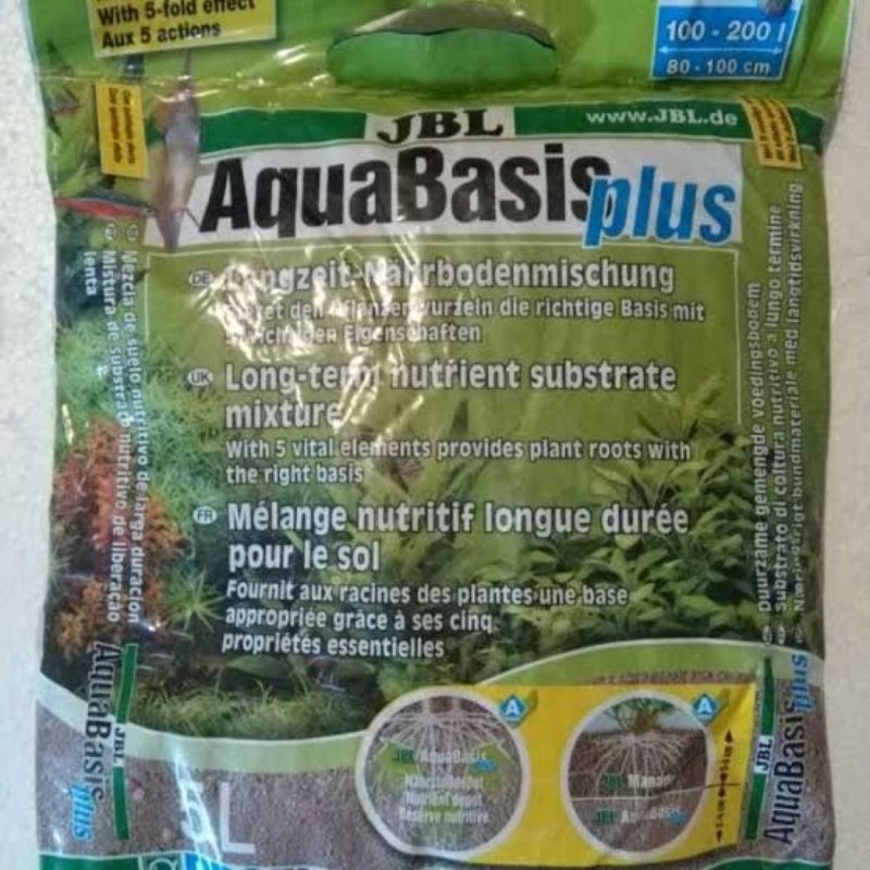 JBL Aquabasis Plus 1/4 kg Media Substrate Pupuk dasar Aquascape