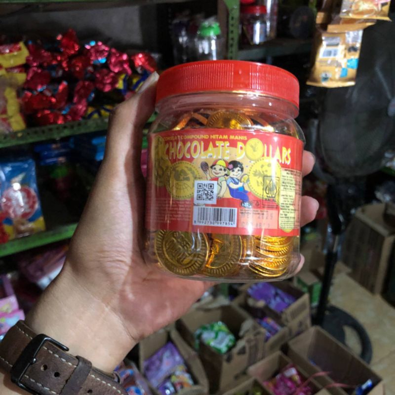 

Coklat koin dolar (100 pcs)
