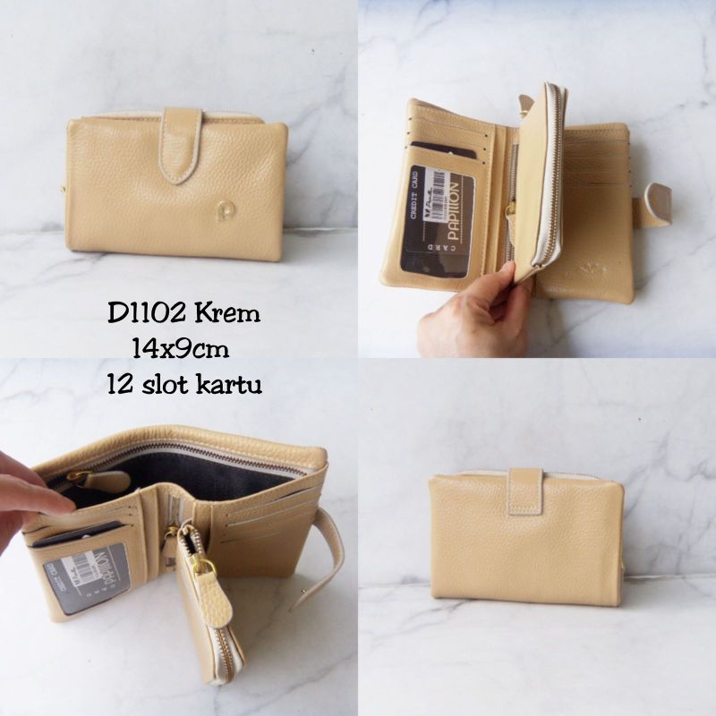 Dompet Papillon wanita leather D1102