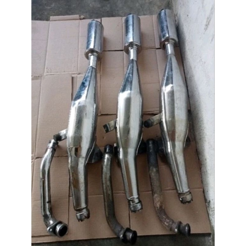 knalpot standart crum original yamaha fiz r f1z r original