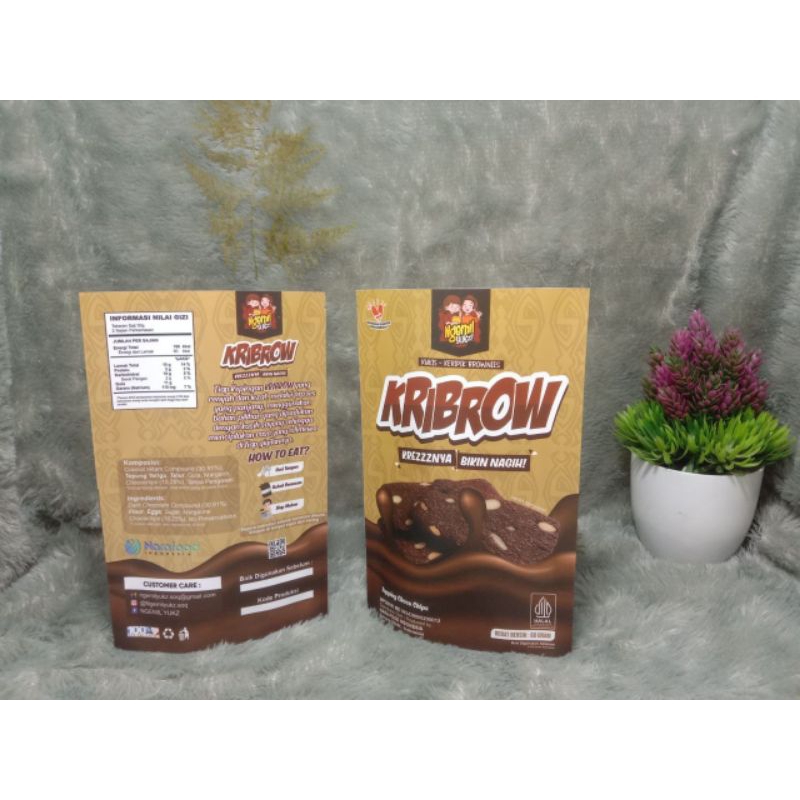 

Ngemil Yukz! Kribrow Keripik Brownies 60gr