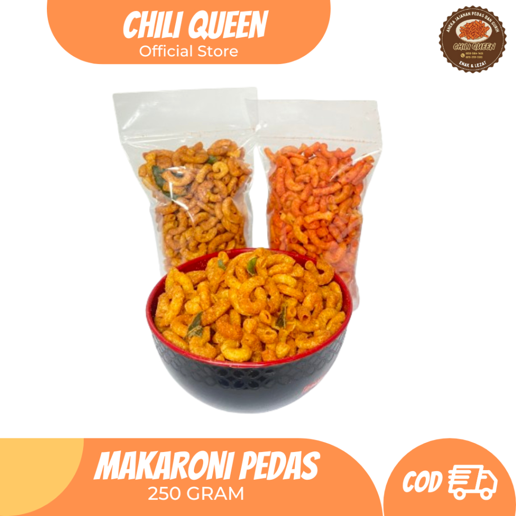 

Makaroni 250 gram Pedas Daun Jeruk /Cemilan /Makaroni /Makaroni Pedas /Jajanan Viral