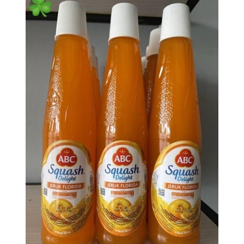 

ABC Squash Orange 460 ml Dus Isi 12