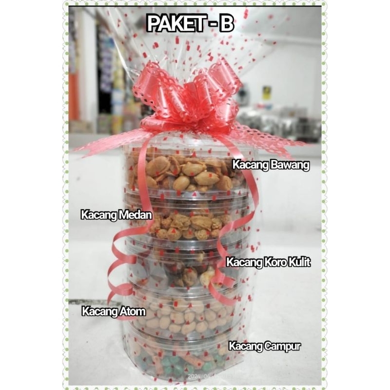 

PARCEL PAKET KACANG - PAKET B