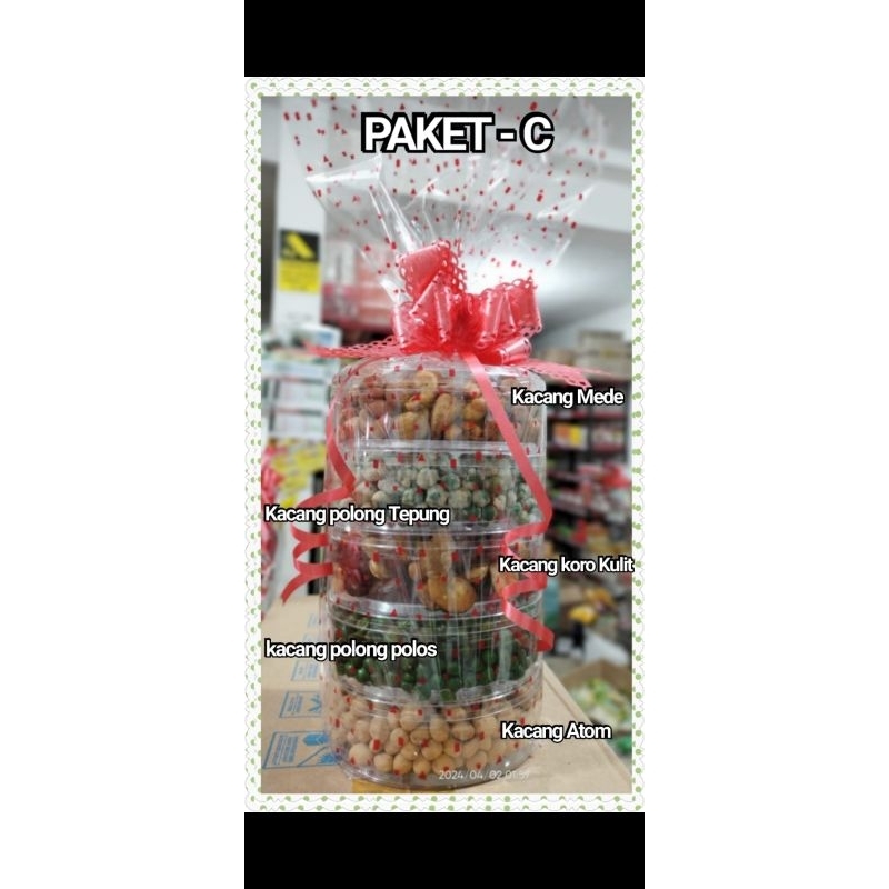 

PARCEL PAKET KACANG - PAKET C