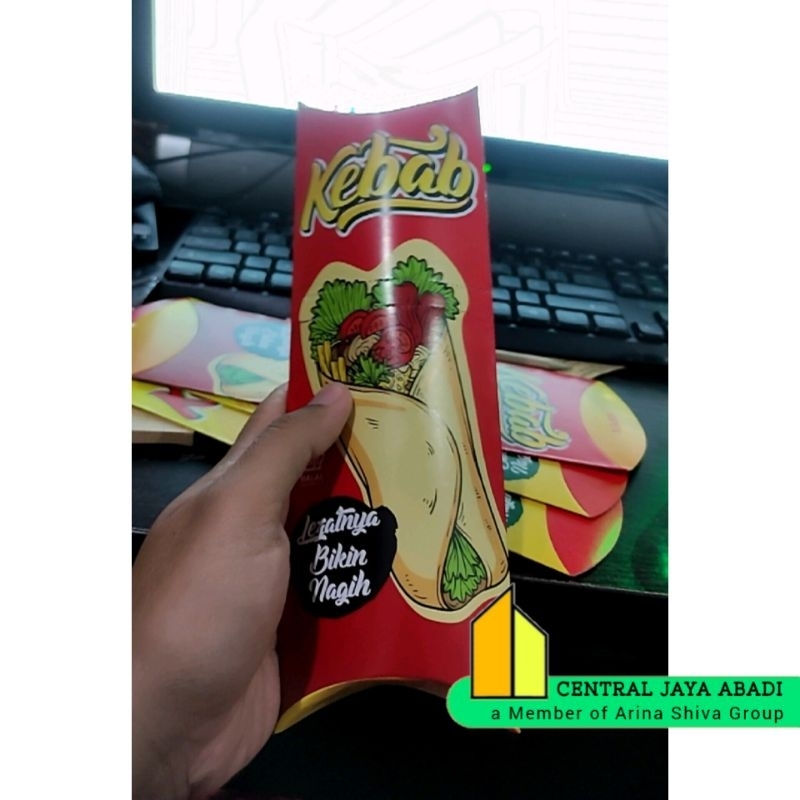 

[PAKET USAHA] 250 LEMBAR KERTAS KEBAB TARIKAN UKURAN 25 × 10 CM HIGH QUALITY PRODUK TERBARU | KOTAK KEBAB KEKINIAN | DUS KEBAB VIRAL TIKTOK | KEMASAN KEBAB | BOX KEBAB 250 PCS MURAH | TOKO KEBAB OFFICIAL | CENTRAL JAYA ABADI | SHIVACORP 91466