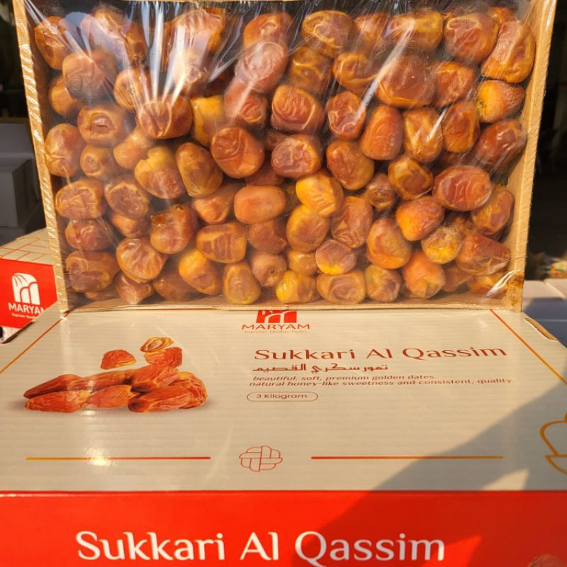 

Kurma Sukkari Ruthob Super Premium Maryam Dates 3kg