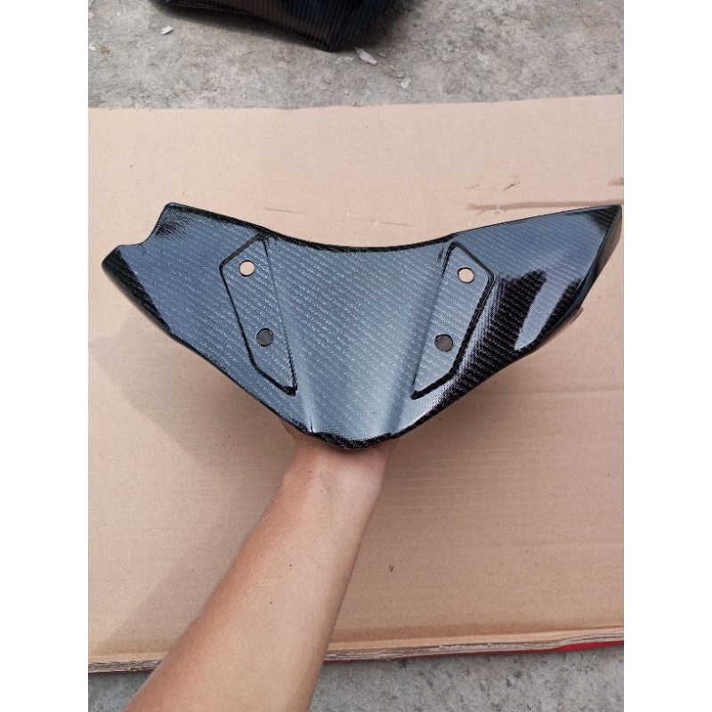 batok aerox new connected carbon