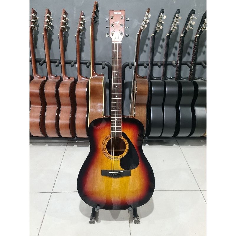 Gitar Yamaha Akustik F310TBS Original Bonus Softcase,Tas Gitar,Capo,Pick,Kunci L